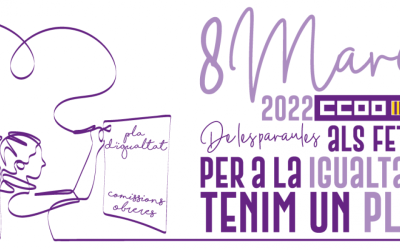 CCOO Informa: De les paraules als fets. Per a la igualtat #TenimUnPla